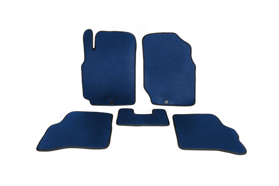 Nissan Almera B10 Classic 2006-2012 EVA Floor Mats (Blue) Image
