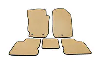 Nissan Almera G11/G15 2012- EVA Floor Mats (Beige) photo 1
