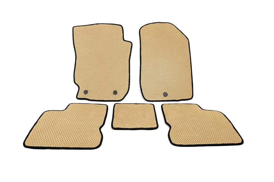 Nissan Almera G11/G15 2012- EVA Floor Mats (Beige) Image