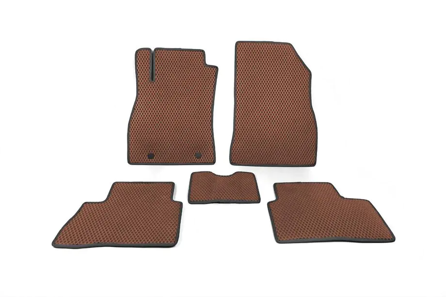 Nissan Juke 2010-2019 EVA Floor Mats (Brown) Image