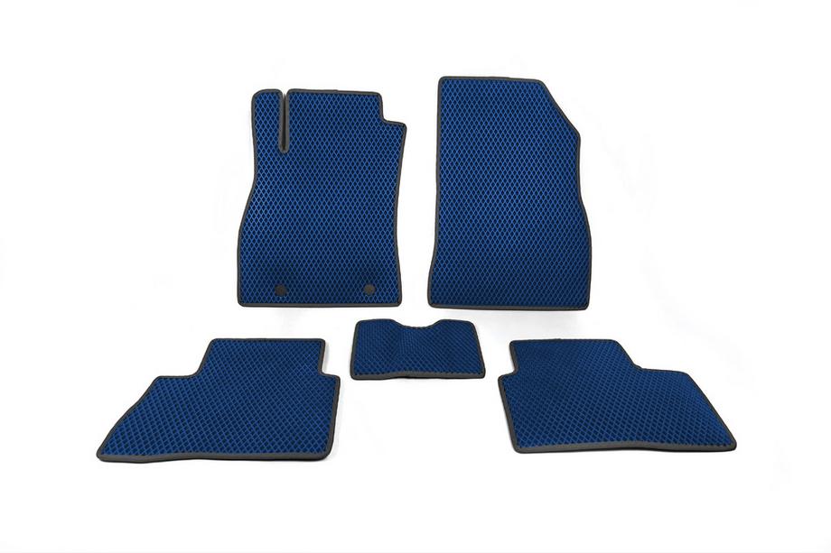 Nissan Juke 2010-2019 EVA Floor Mats (Blue) Image