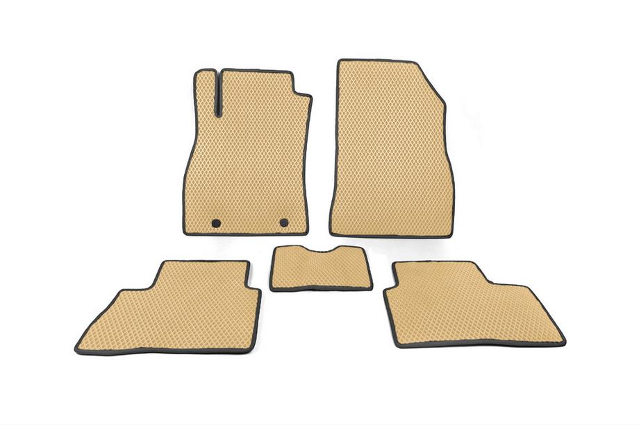 Nissan Juke 2010-2019 EVA Floor Mats (Beige) Image