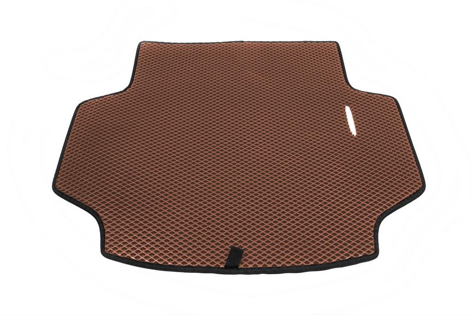 Nissan Leaf 2010-2017 Trunk Mat V-1 (EVA, Brown) Image