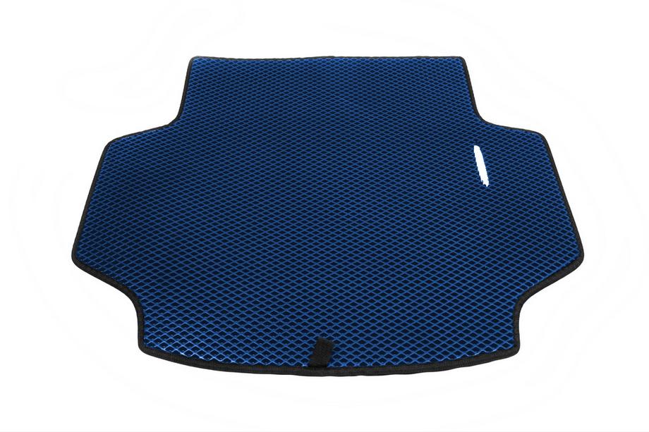 Nissan Leaf 2010-2017 Trunk Mat V-1 (EVA, Blue) Image