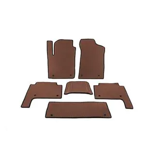 EVA Floor Mats 3 Rows (Brown) photo 1