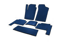 Nissan Patrol Y62 2010-2024 EVA Floor Mats 3 Rows (Blue) photo 2