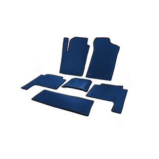 EVA Floor Mats 3 Rows (Blue) Nissan Patrol Y62 2010-2024 photo 2