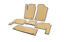 Nissan Patrol Y62 2010-2024 EVA Floor Mats 3 Rows Beige photo 2