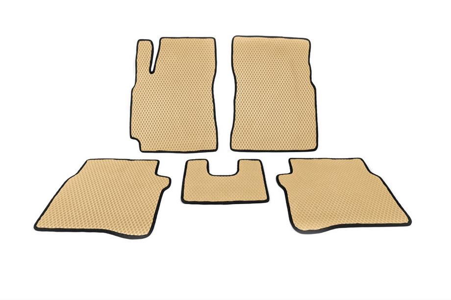 Nissan Primera P12 2002–2007 EVA Floor Mats (Beige) Image
