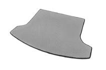 Nissan Qashqai 2010-2014 Trunk mat for +2 (long, EVA, Gray) photo 2