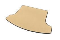 Nissan Qashqai 2010-2014 Trunk mat for +2 (long, EVA, Beige) photo 2