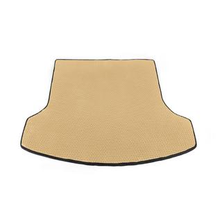 Trunk mat for +2 (long, EVA, Beige) Nissan Qashqai 2010-2014 photo 1