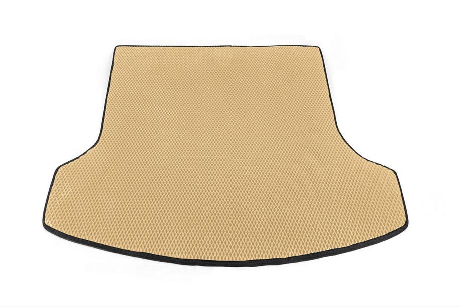 Nissan Qashqai 2010-2014 Trunk mat for +2 (long, EVA, Beige) Image