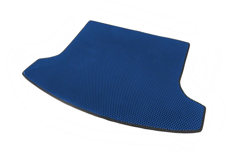 Nissan Qashqai 2007-2010 Trunk mat for +2 (long, EVA, Blue) Photo 2