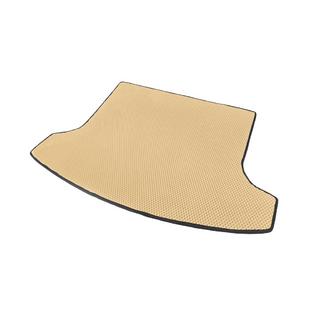Trunk mat for +2 (long, EVA, Beige) Nissan Qashqai 2007-2010 photo 2