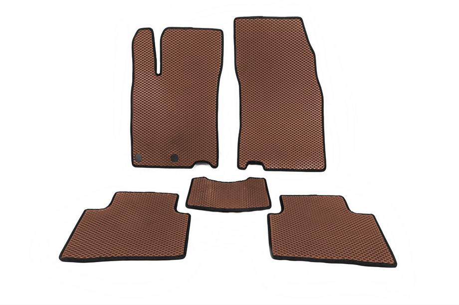 Nissan Qashqai 2014-2021 EVA Floor Mats for Qashqai (Brown) Image