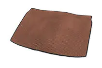Nissan Qashqai 2014-2021 Trunk Mat EVA Brown photo 2