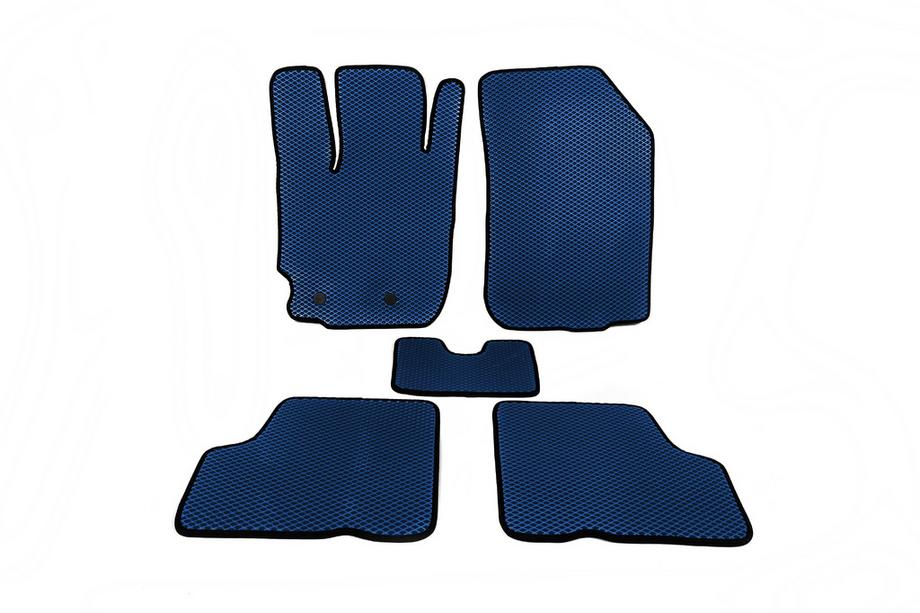 Nissan Terrano 2014- EVA Floor Mats (Blue) Image