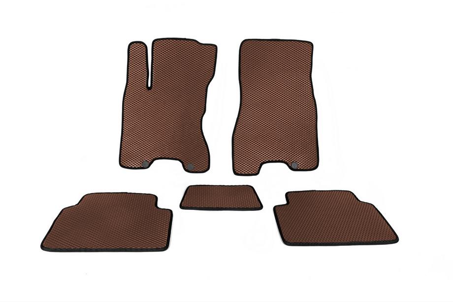 Nissan X-trail T31 2007-2014 EVA Floor Mats (Brown) Image