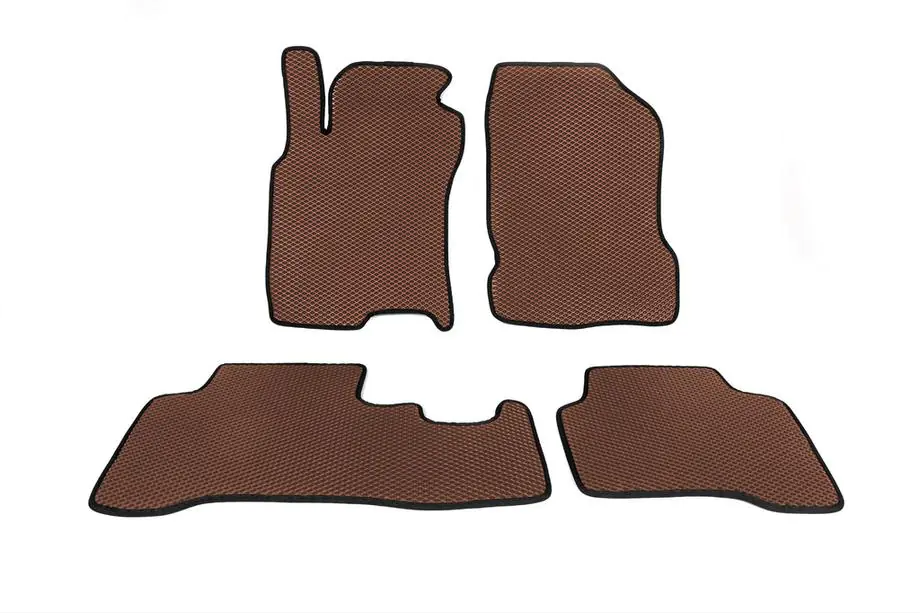 Nissan X-trail T30 2002-2007 EVA Floor Mats (Brown) Image