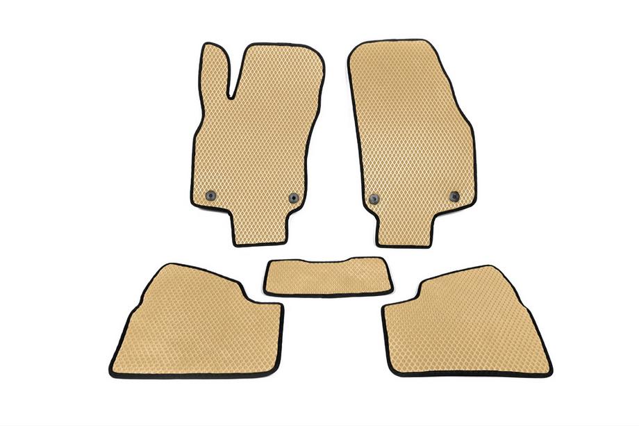 Opel Astra H 2004-2013 EVA Floor Mats (Beige) Image