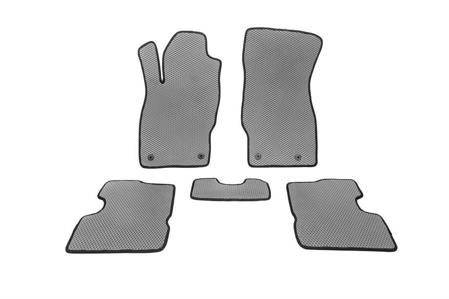 Opel Corsa D 2007-2014 EVA Floor Mats (Gray) Image