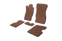 Opel Corsa D 2007-2014 EVA Floor Mats (Brown) photo 2