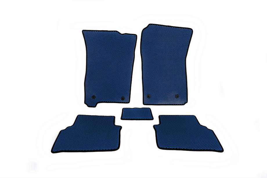 Opel Meriva 2002-2010 EVA Floor Mats (Blue) Image