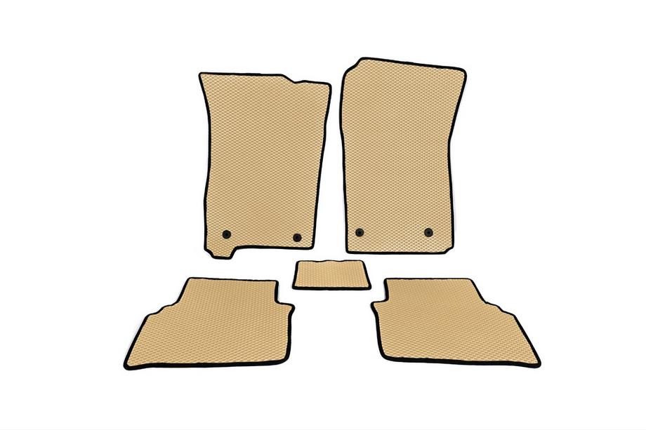 Opel Meriva 2002-2010 EVA Floor Mats (Beige) Image