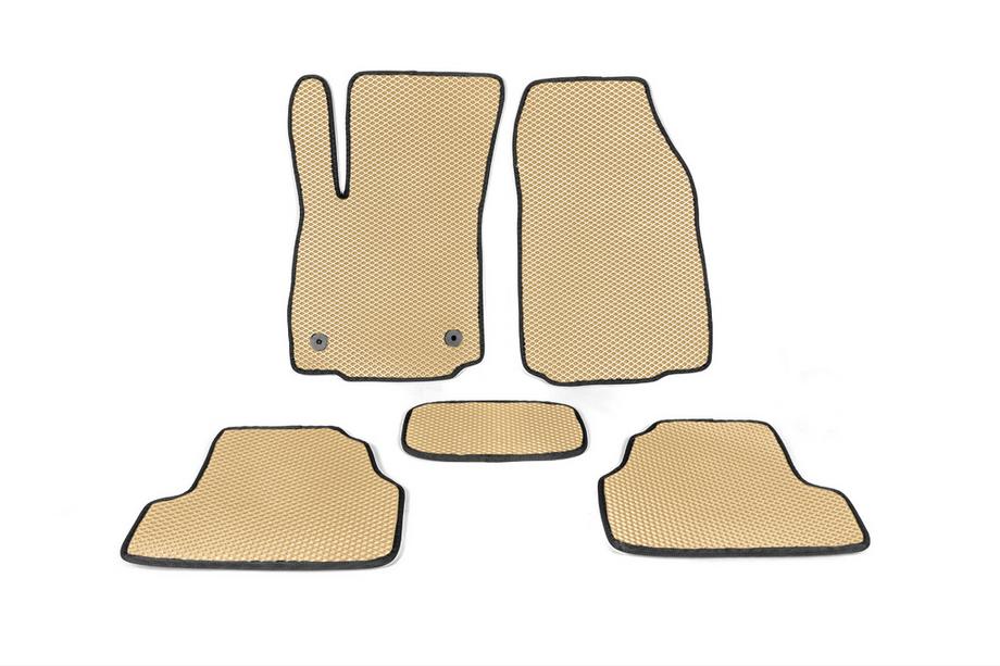 Opel Mokka 2012-2021 EVA Floor Mats (Beige) Image