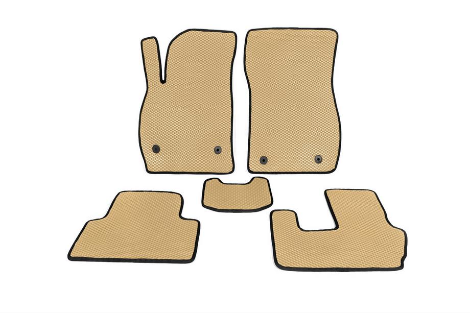 Opel Zafira C Tourer 2011-2019 EVA Floor Mats (Beige) Image