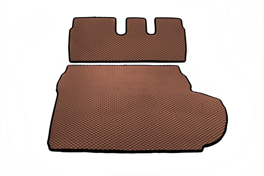 Peugeot 4007 2007-2013 Trunk Mat (EVA, Brown) 7-Seater Photo 2