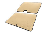 Peugeot 3008 2008-2016 Trunk Mat (EVA, Beige) Trunk Mat Upper+Lower (EVA, Beige) photo 1