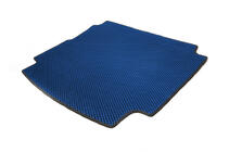 Porsche Cayenne 2010-2017 Trunk Mat with Subwoofer (EVA, Blue) photo 2