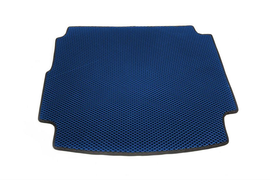 Porsche Cayenne 2010-2017 Trunk Mat with Subwoofer (EVA, Blue) Image