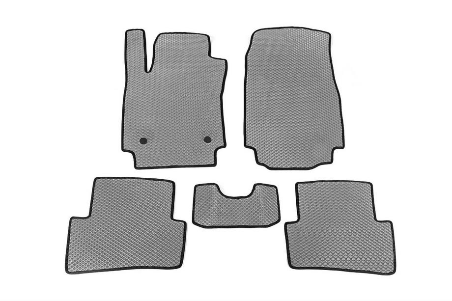 Renault Captur 2013-2019 EVA Floor Mats (Gray) Image