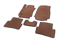 Renault Captur 2013-2019 EVA Floor Mats (Brown) photo 2