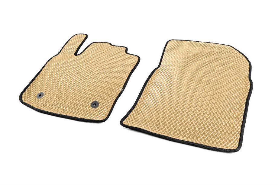 Dacia Dokker 2013-2022 Front Floor Mats (EVA, Beige) Photo 2