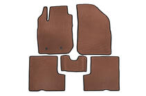 Dacia Duster 2008-2018 EVA Floor Mats (Brown) photo 1