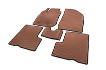 Dacia Duster 2008-2018 EVA Floor Mats (Brown) photo 2