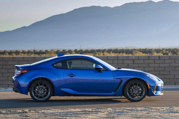 The second generation of the Subaru BRZ sports coupe