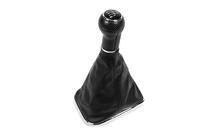 Volkswagen Golf 4 1997-2006 Gear shift knob with boot (5-speed, chrome frame) photo 1