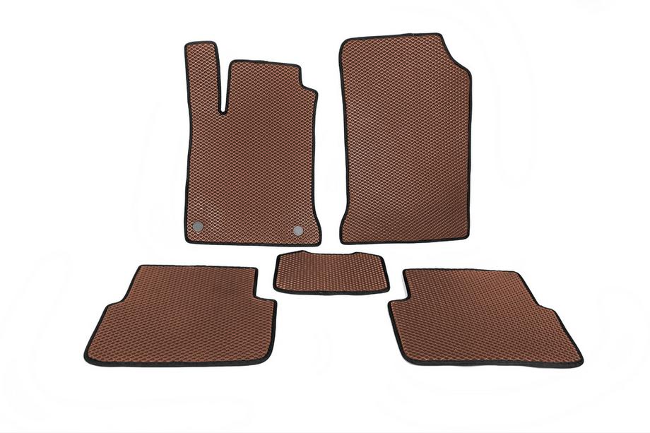 Renault Laguna 2007-2015 EVA Floor Mats (Brown) Photo 1