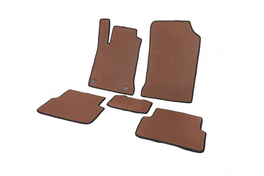 Renault Laguna 2007-2015 EVA Floor Mats (Brown) Photo 2