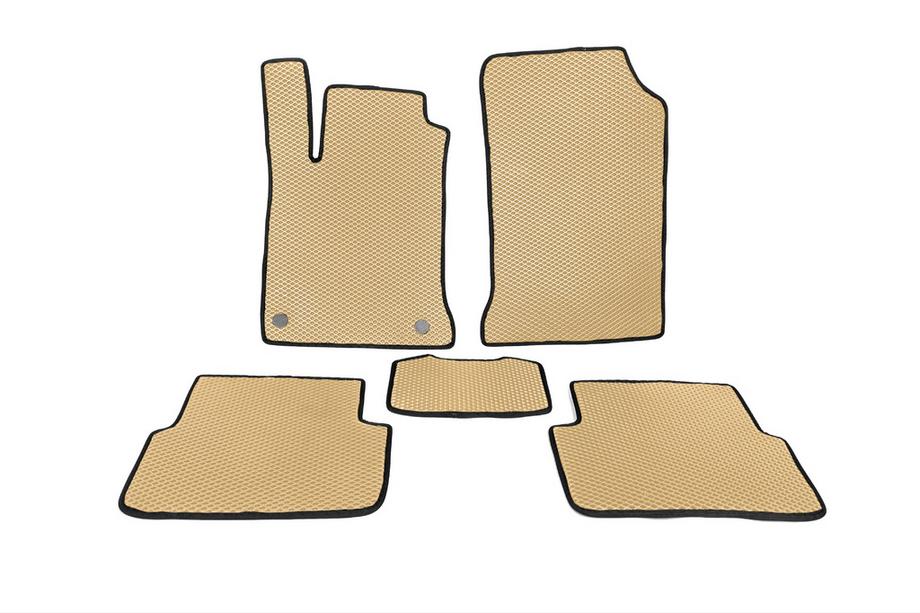 Renault Laguna 2007-2015 EVA Floor Mats (Beige) Image