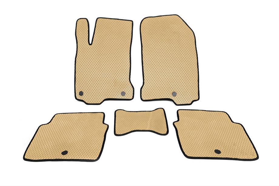Renault Latitude 2010-2015 EVA Floor Mats (Beige) Image