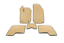 Renault Logan I 2005-2008 EVA Floor Mats (Beige) photo 1