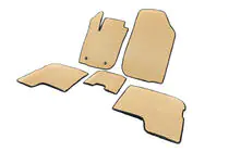 Renault Logan I 2005-2008 EVA Floor Mats (Beige) photo 2