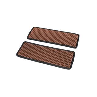 Door Sill Mats (2 pcs, EVA, Brown) photo 2