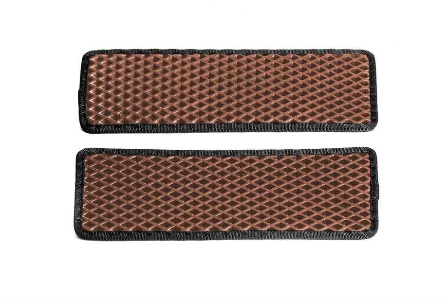 Renault Master 2011-2023 Door Sill Mats (2 pcs, EVA, Brown) Image